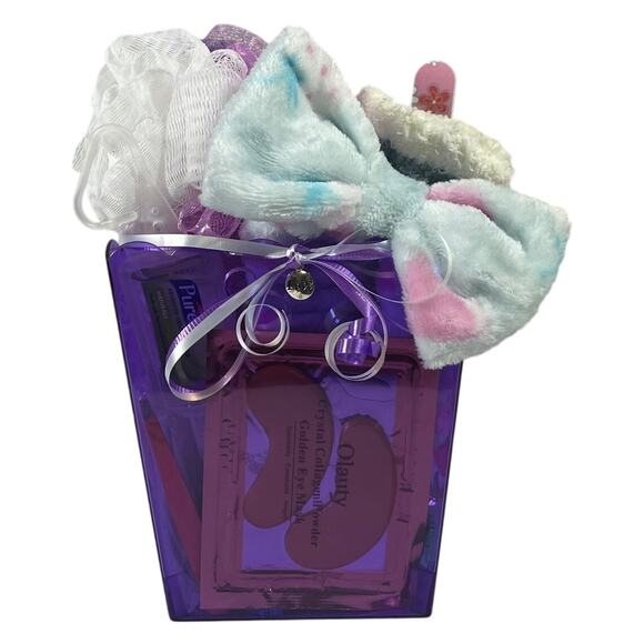 💜 VVCC Boutique Daily Essentials Treasure Bucket Teal & Pink Theme 💜 - Picture 1 of 3